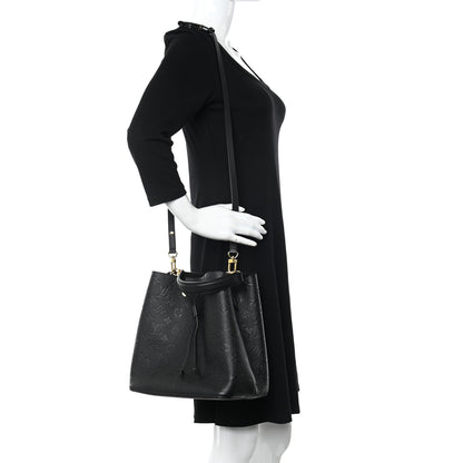 Louis Vuitton Empreinte Neonoe MM Black 2 of 10