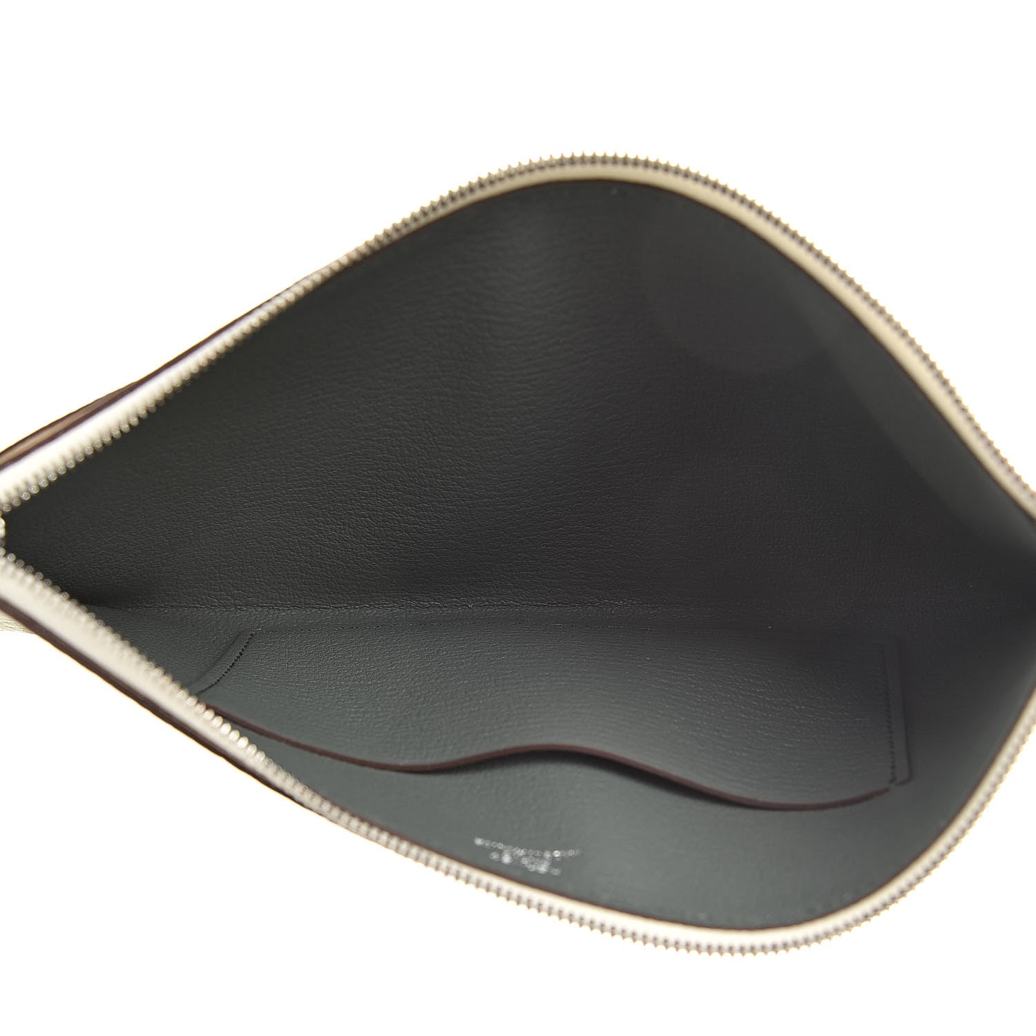 Hermes Togo Epsom Rooroo Pouch Craie Vert Amande Gris Pearl 5 of 7