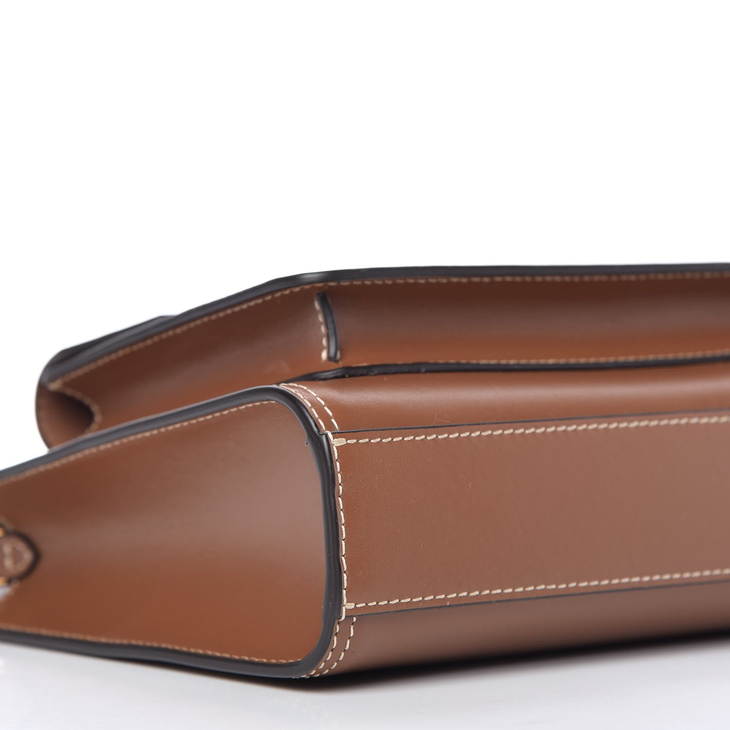 Burberry Smooth Calfskin Mini Pocket Bag Malt Brown 6 of 9