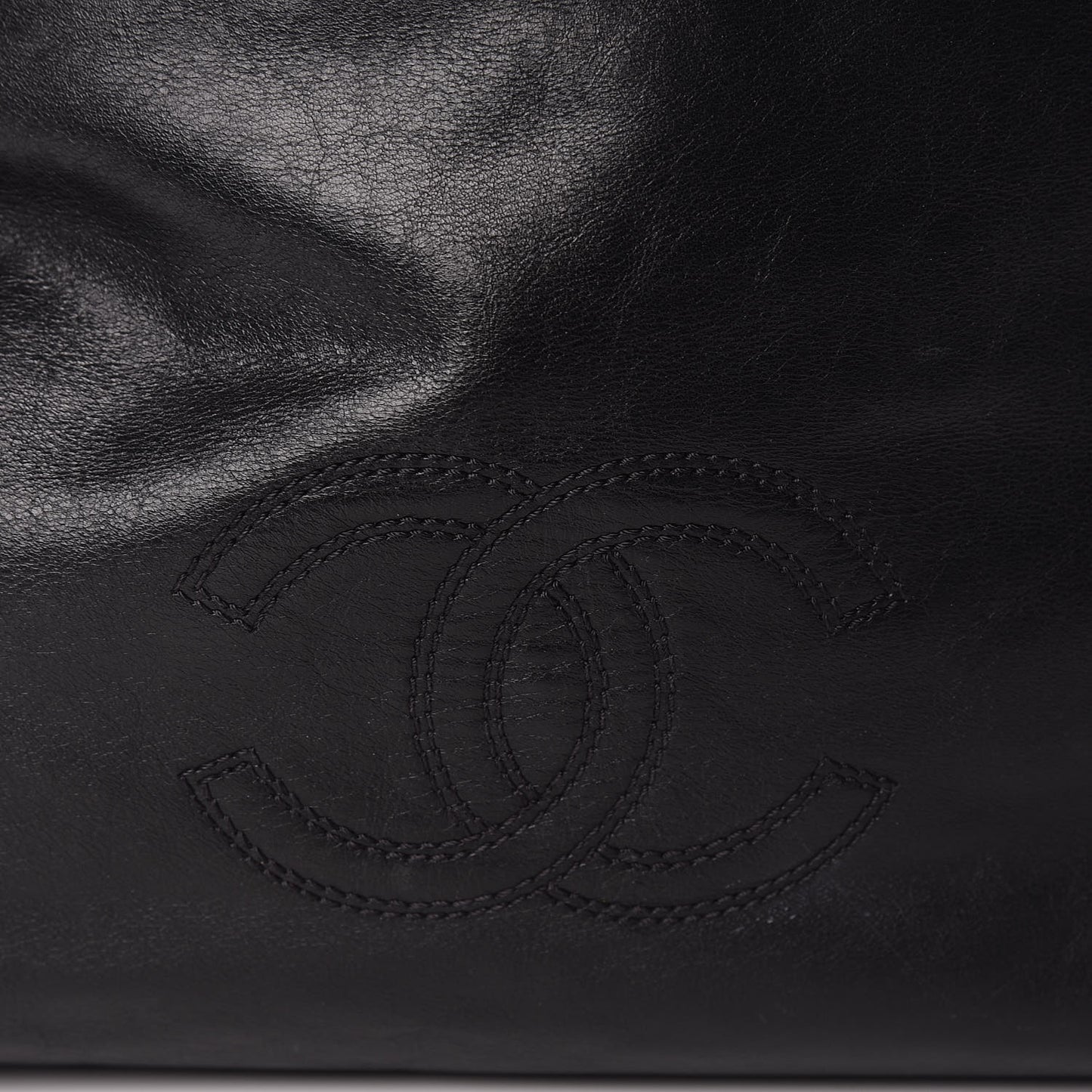 Lambskin CC Tote Black
