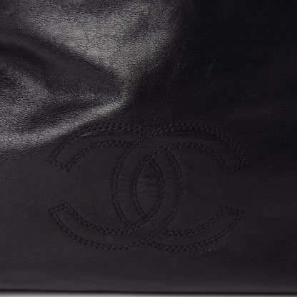 Chanel Lambskin CC Tote Black 13 of 17