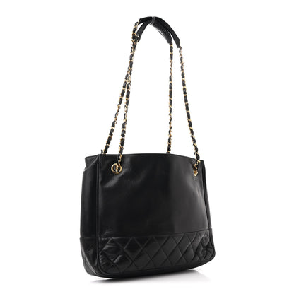 Chanel Lambskin Quilted Shoulder Bag Black 3 of 11