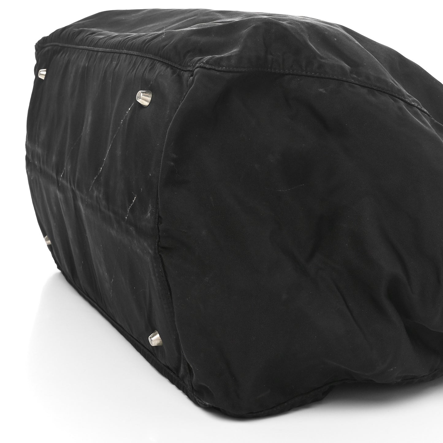 Tessuto Nylon Duffle Bag Black