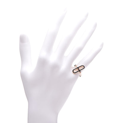 Hermes 18K Rose Gold Ever Chaine d'Ancre Ring Small 50 5.25 2 of 7