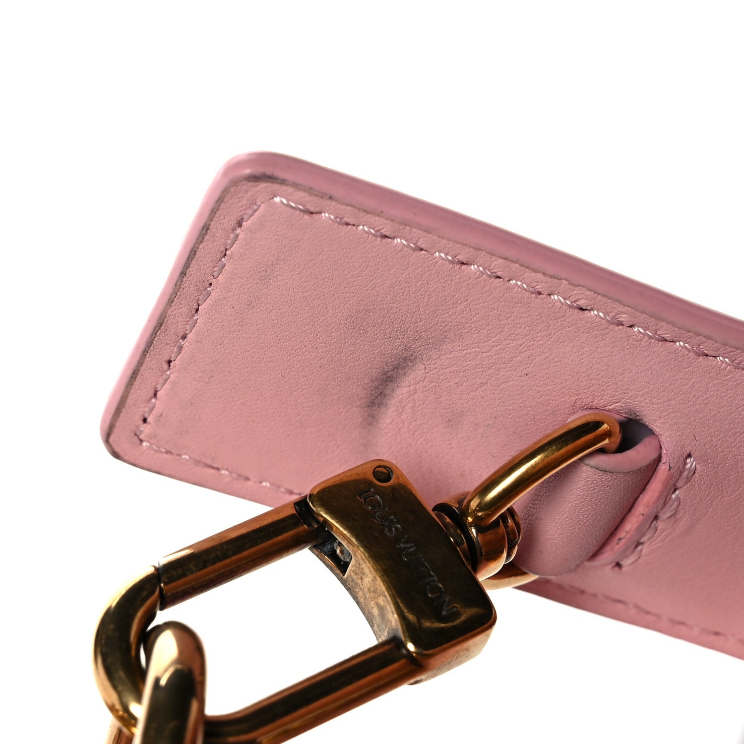 Louis Vuitton Calfskin Leopard Print New Wave Chain PM Light Pink 12 of 12