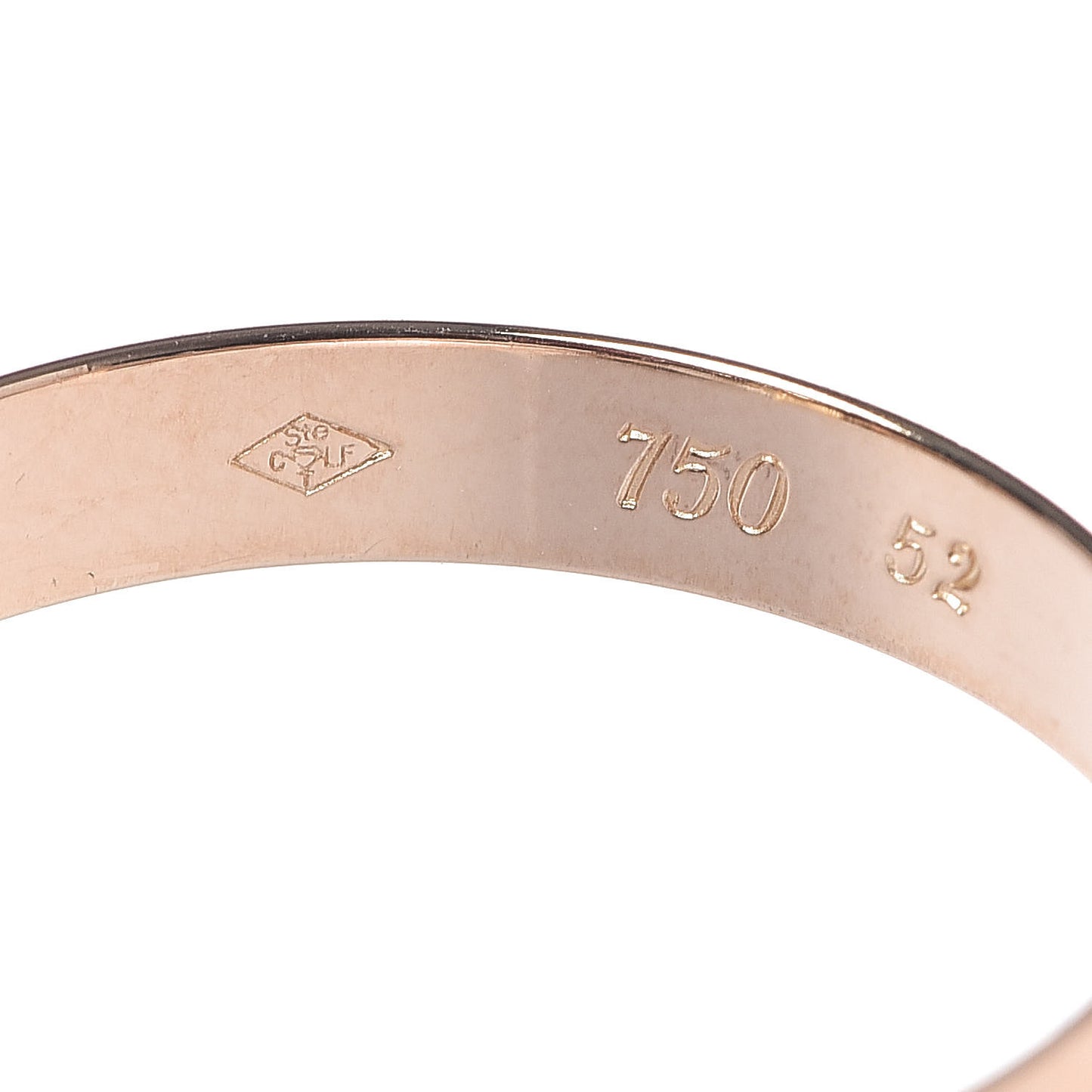 18K Pink Yellow White Gold Classic Les Must De Trinity Ring 52 6