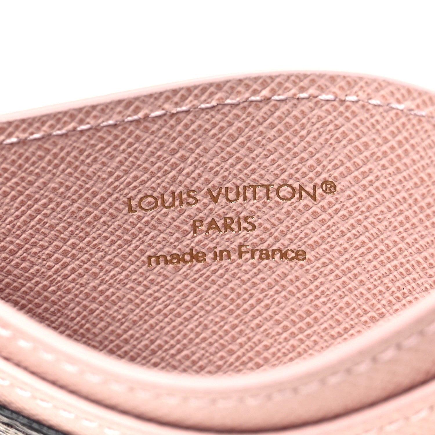 Louis Vuitton Monogram LV Charms Card Holder Rose Ballerine 6 of 7