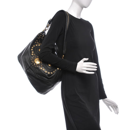Givenchy Lambskin Studded Medium Nightingale Black 2 of 10