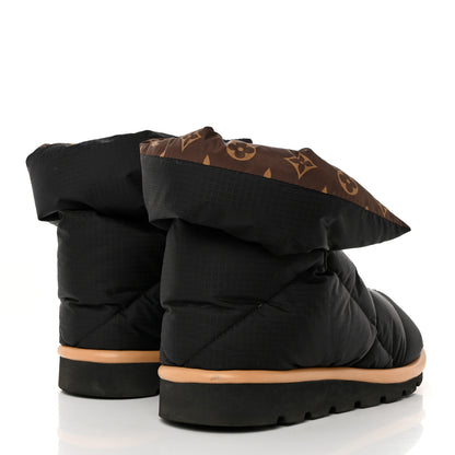 Louis Vuitton Nylon Monogram Pillow Comfort Ankle Boot 38 Black 4 of 7