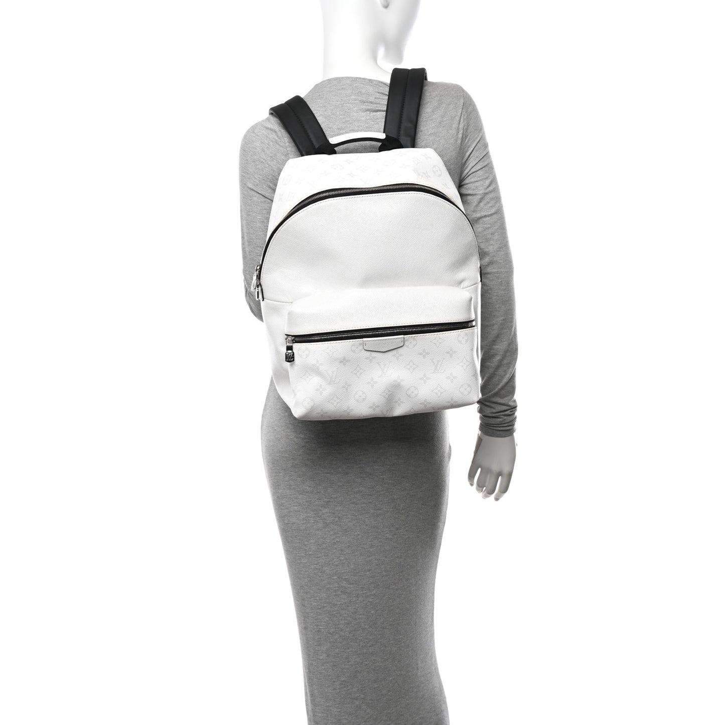 Taiga Monogram Discovery Backpack PM White