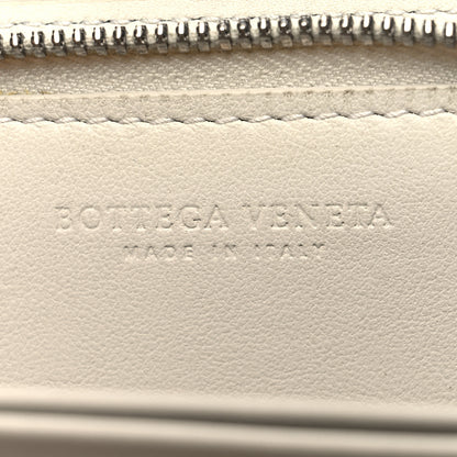 Bottega Veneta Nappa Intrecciato Zip Wallet White 6 of 11