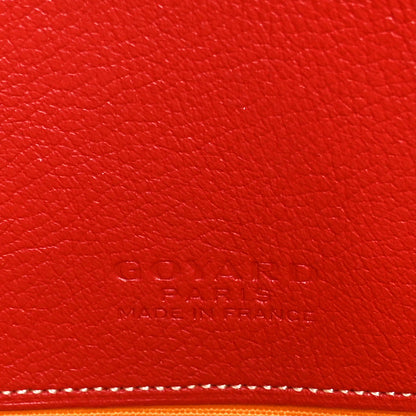 Goyard Goyardine Senat Pochette MM Red 6 of 10