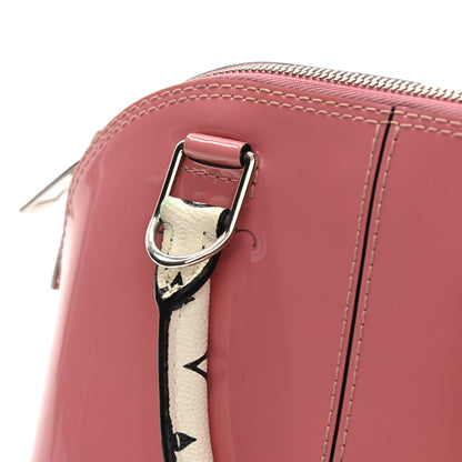 Louis Vuitton Patent Monogram Alma BB Rose Blush 10 of 19