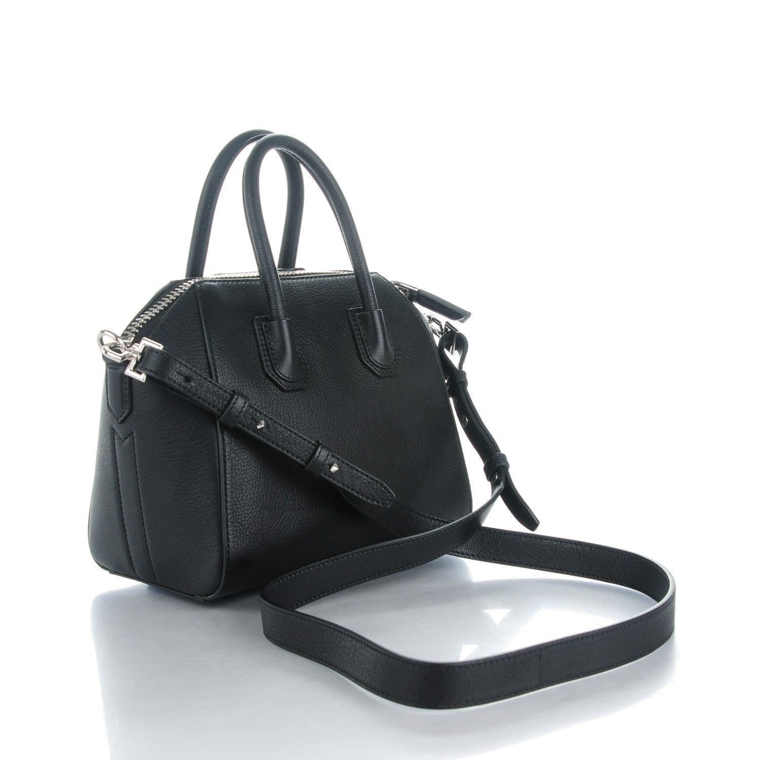 Givenchy Sugar Goatskin Mini Antigona Black 3 of 7