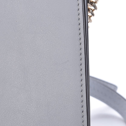Chloe Suede Calfskin Mini Faye Bracelet Bag Light Cloud 9 of 10