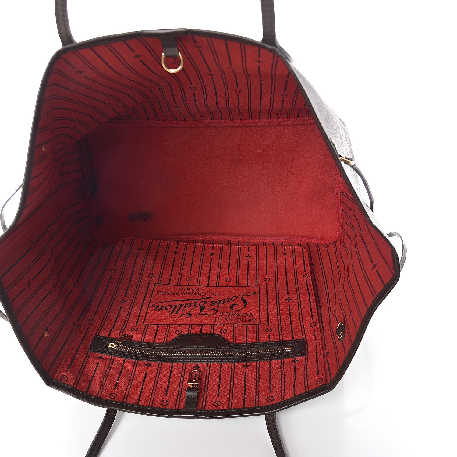 Louis Vuitton Damier Ebene Neverfull GM 4 of 10