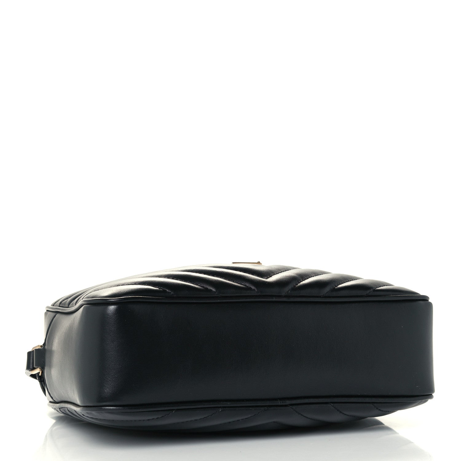 Saint Laurent Calfskin Matelasse Monogram Lou Camera Bag Black 4 of 10