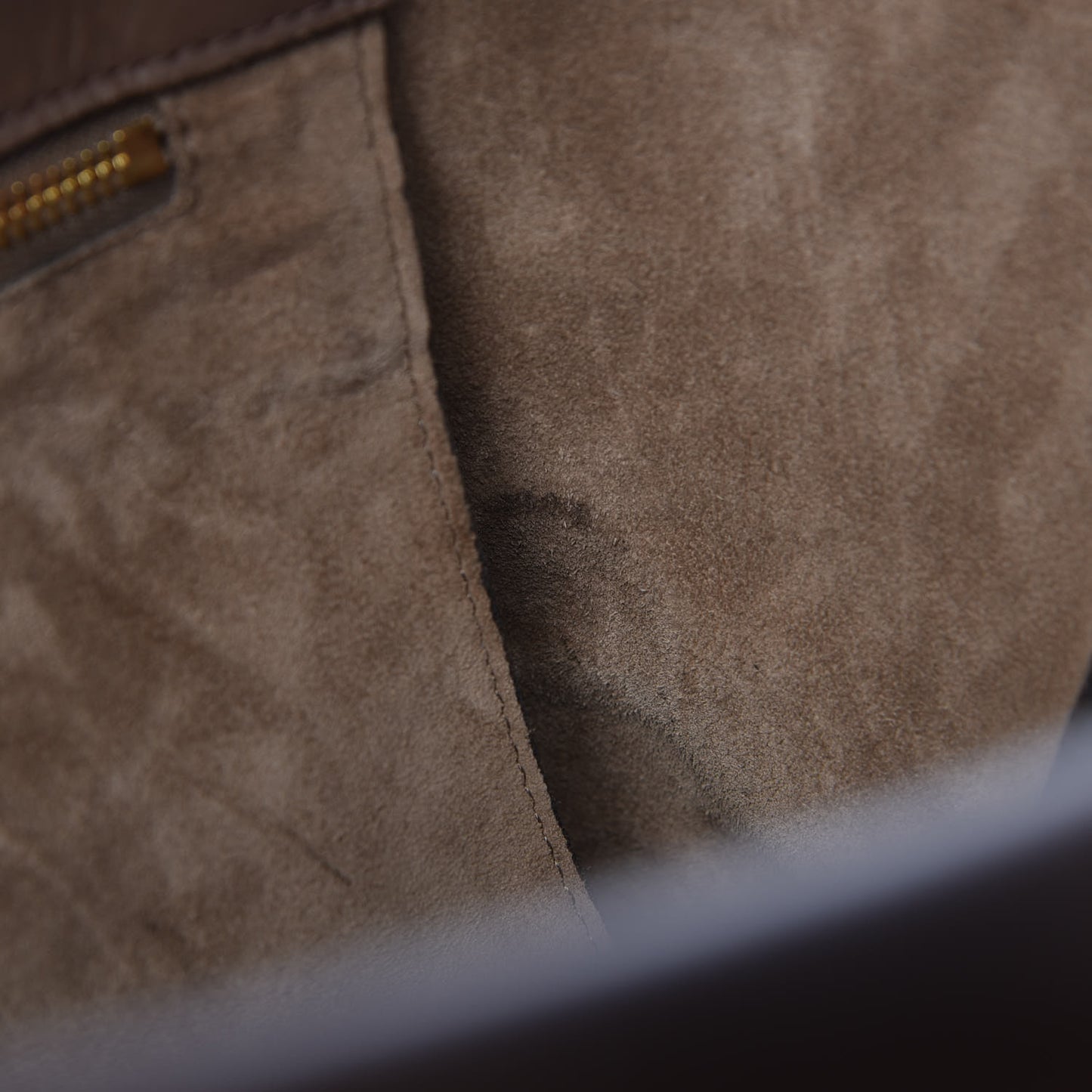Cuir Orfevre Veau Cachemire Tote W GM Gris