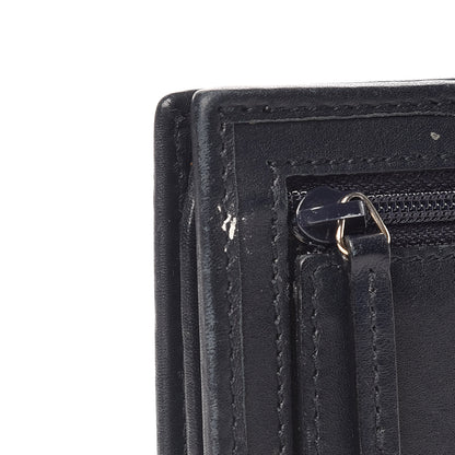 Gucci Monogram Calfskin Ladies Web Continental Wallet Beige Blue 10 of 12