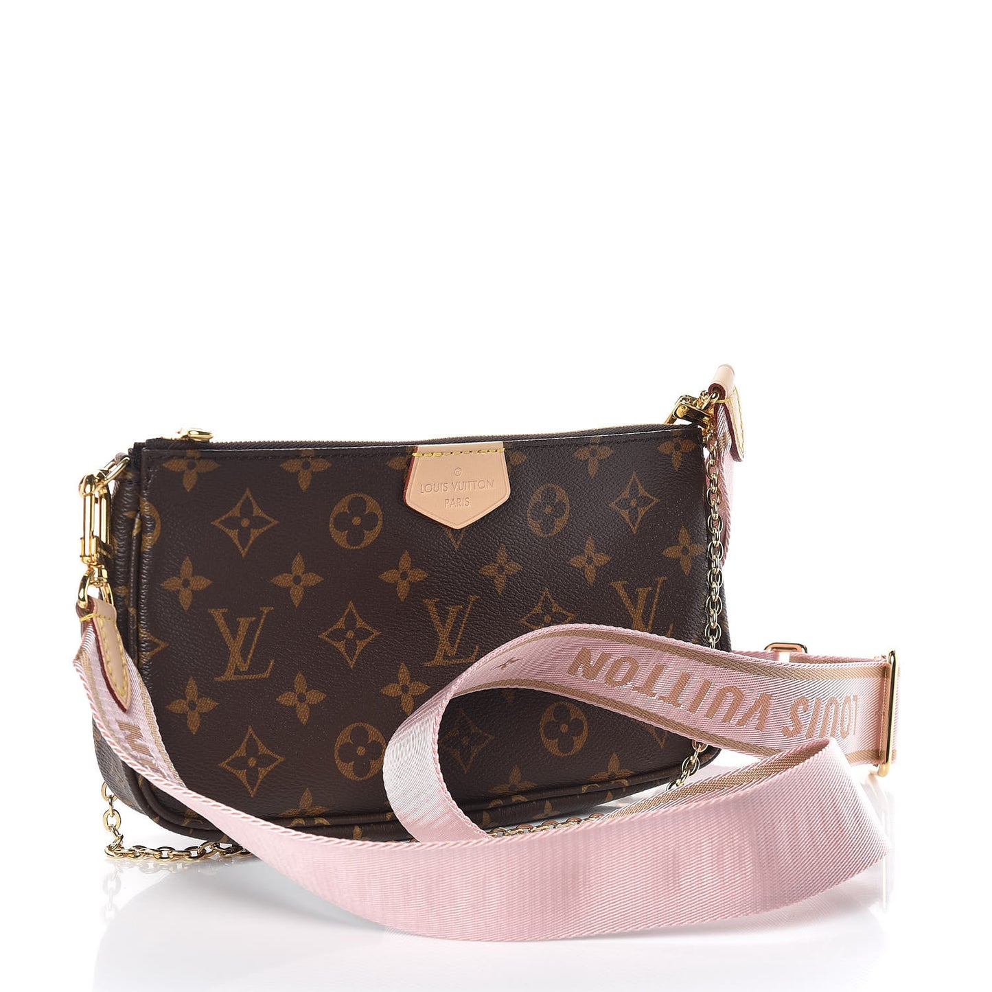 Monogram Multi Pochette Accessories Rose Clair