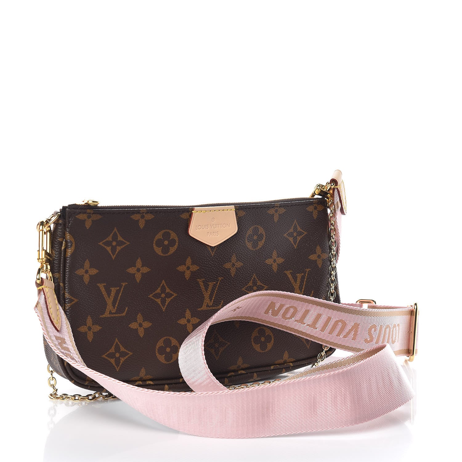 Louis Vuitton Monogram Multi Pochette Accessories Rose Clair 3 of 10