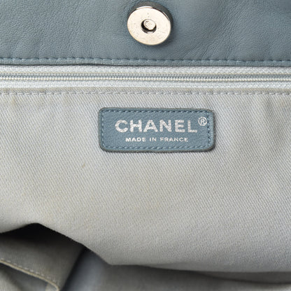 Chanel Lambskin Sensual Hobo Blue 6 of 12