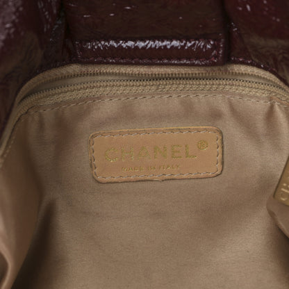 Chanel Vinyl Medium Rock and Chain Flap Bordeaux 6 of 9