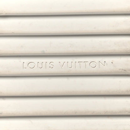 Louis Vuitton Lambskin Embossed Monogram Time Out Sneakers 39 White 7 of 9
