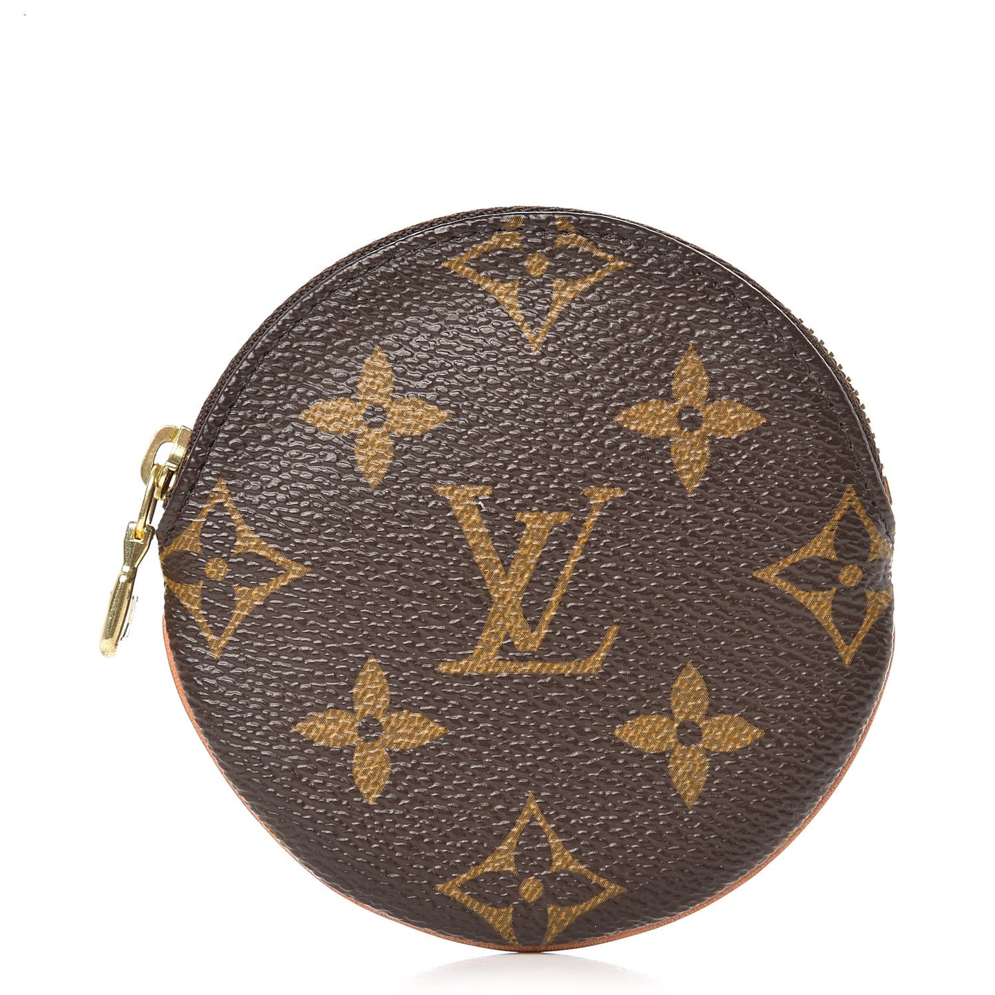 Monogram Round Coin Purse
