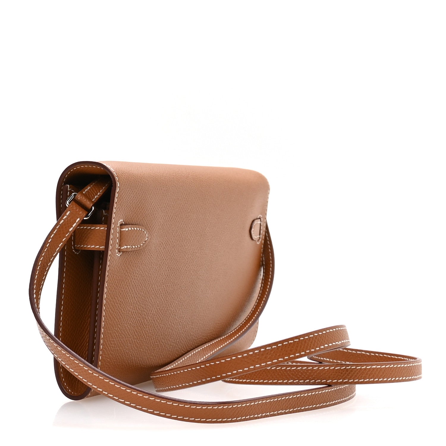 Hermes Epsom Kelly Wallet To Go Gold 3 of 8