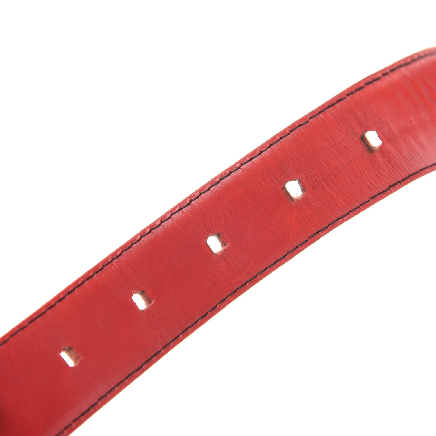 Louis Vuitton Epi Pochette Ceinture Tilsitt Belt Pouch Red 10 of 14