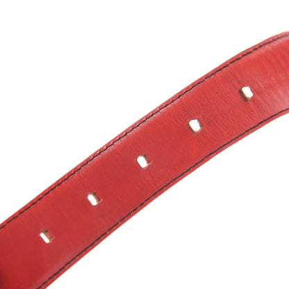 Louis Vuitton Epi Pochette Ceinture Tilsitt Belt Pouch Red 10 of 14