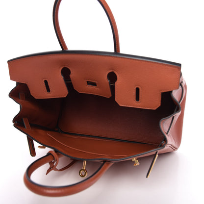 Hermes Taurillon Novillo Birkin 25 Cuivre 5 of 11