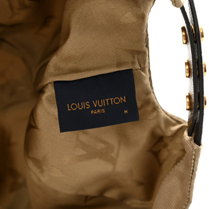Louis Vuitton Monogram Polyester Silk LV Get Ready Cap M Beige 8 of 10