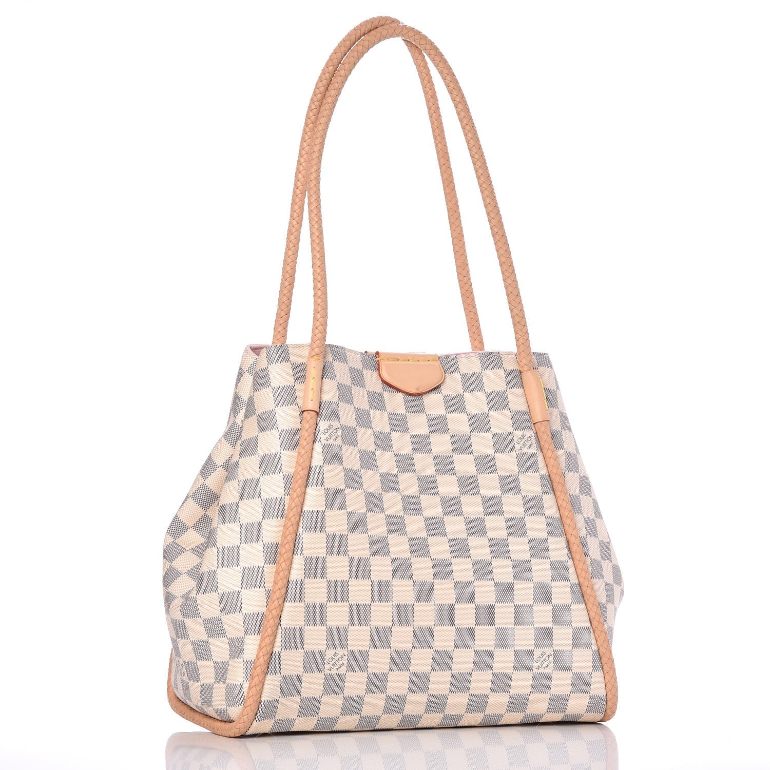Louis Vuitton Damier Azur Propriano Rose Ballerine 3 of 10