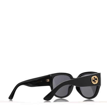 Gucci Acetate Square Frame Sunglasses GG0142SA Black 8 of 14
