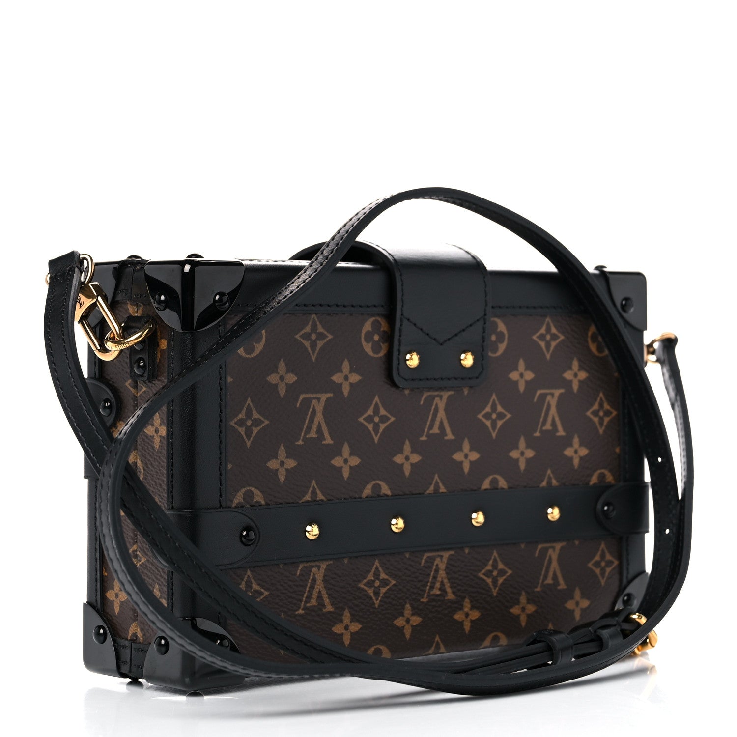 Louis Vuitton Monogram Petite Malle Black 3 of 13