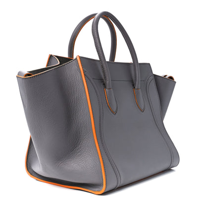 Celine Supple Calfskin Medium Phantom Luggage Grey 3 of 11