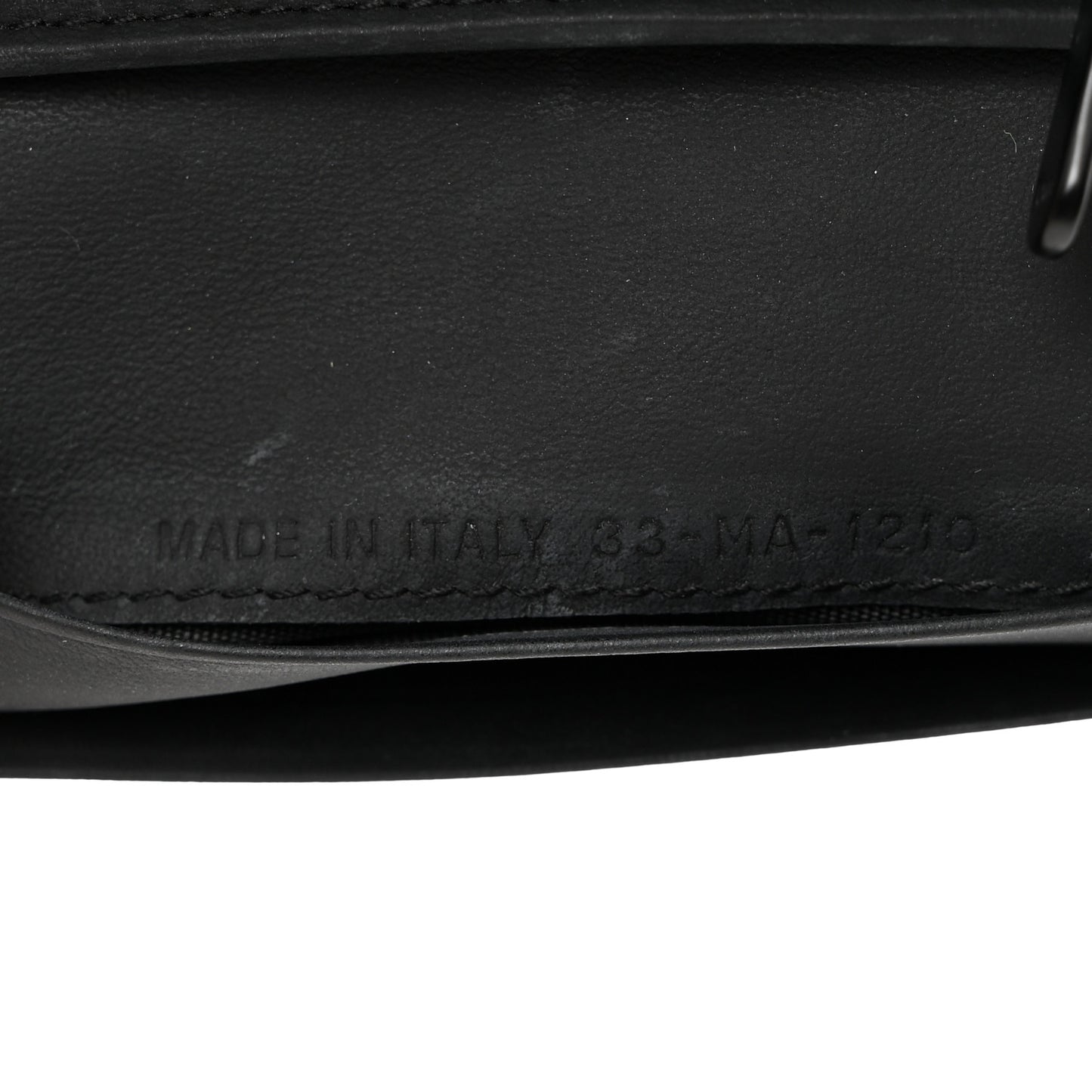 Ultra Matte Calfskin Small Lady Dior Flap Card Holder Black