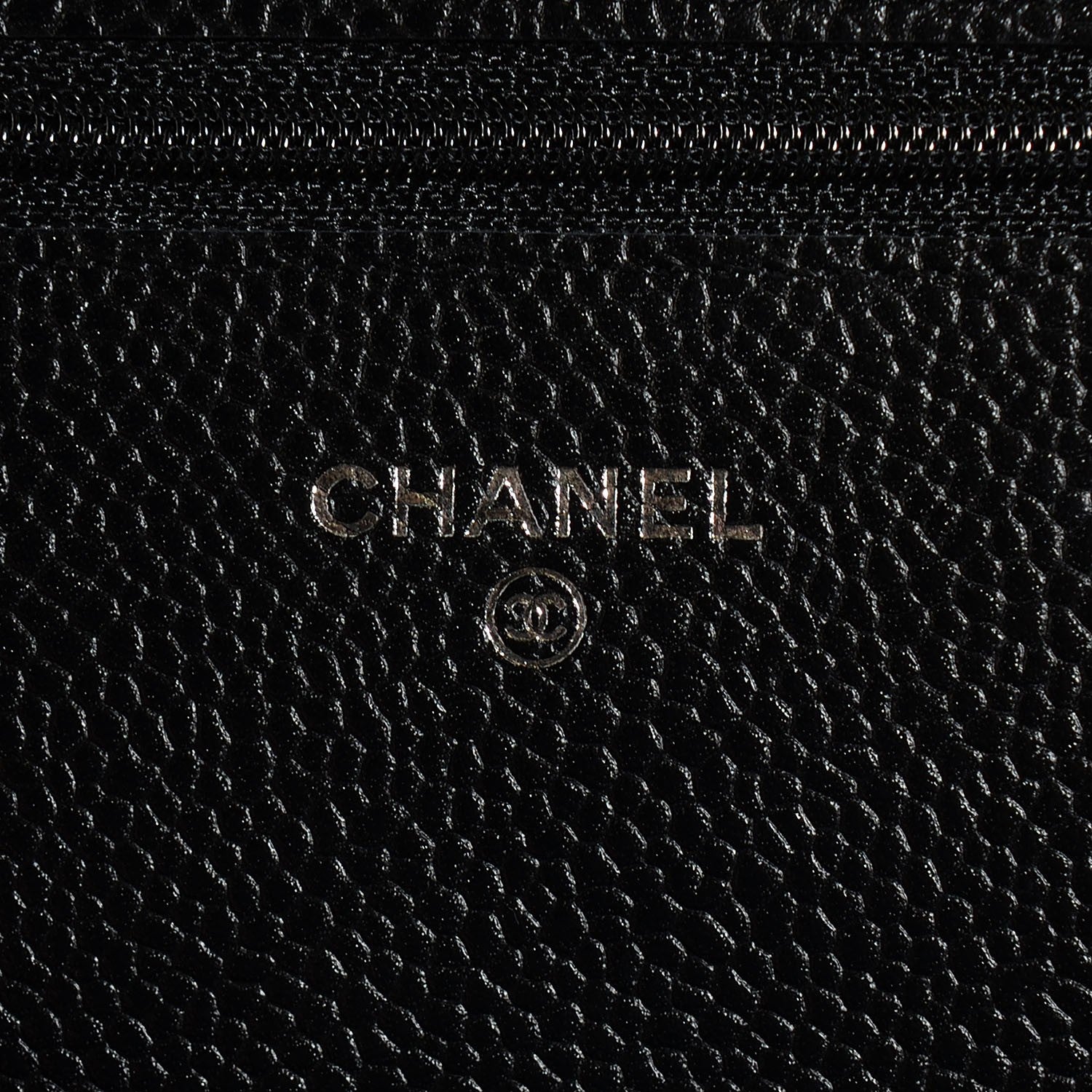 Chanel Caviar Quilted Wallet On Chain WOC Black 6 of 8