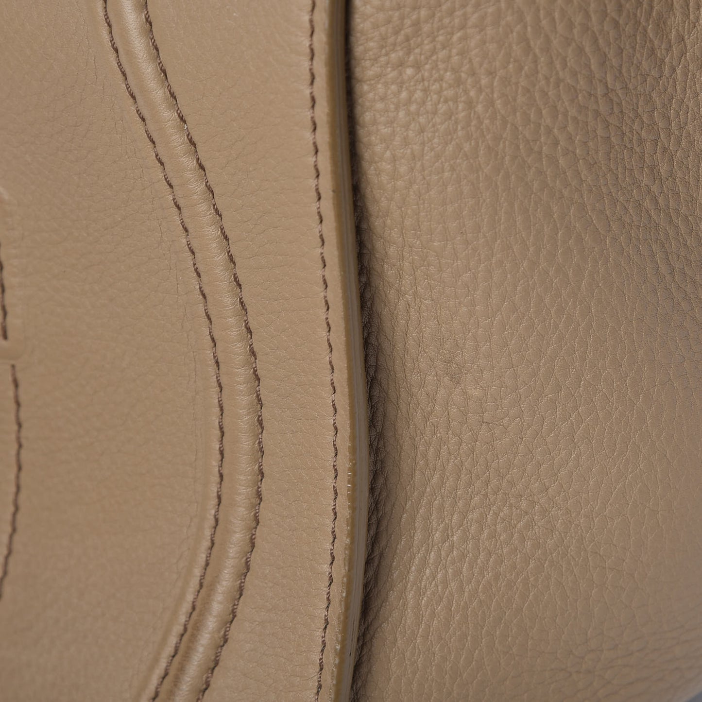 Supple Calfskin Medium Phantom Luggage Beige
