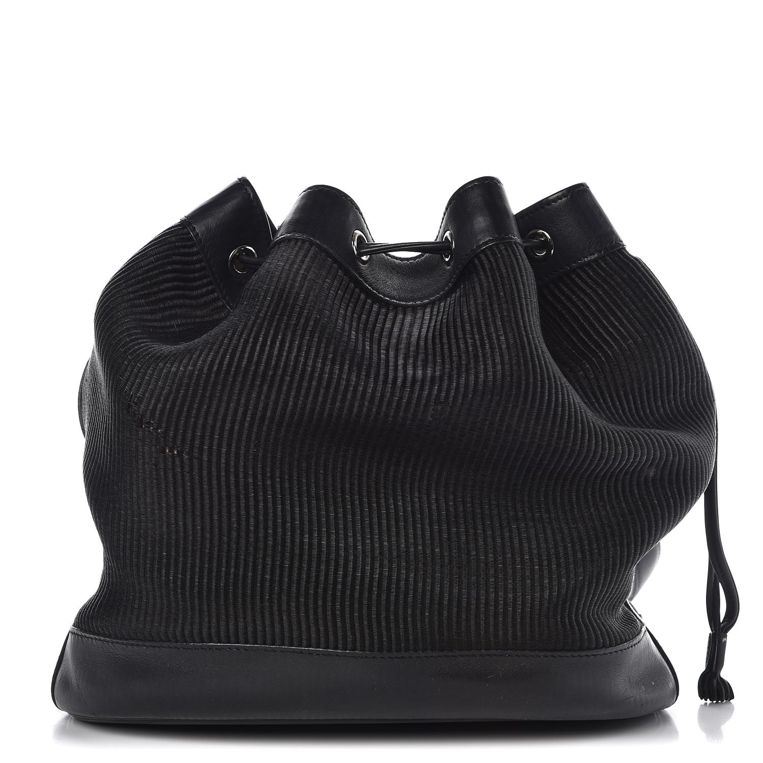 Hermes Barenia Crinoline Market Bag Black 1 of 11