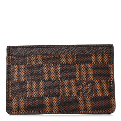 Louis Vuitton Damier Ebene Card Holder 1 of 8