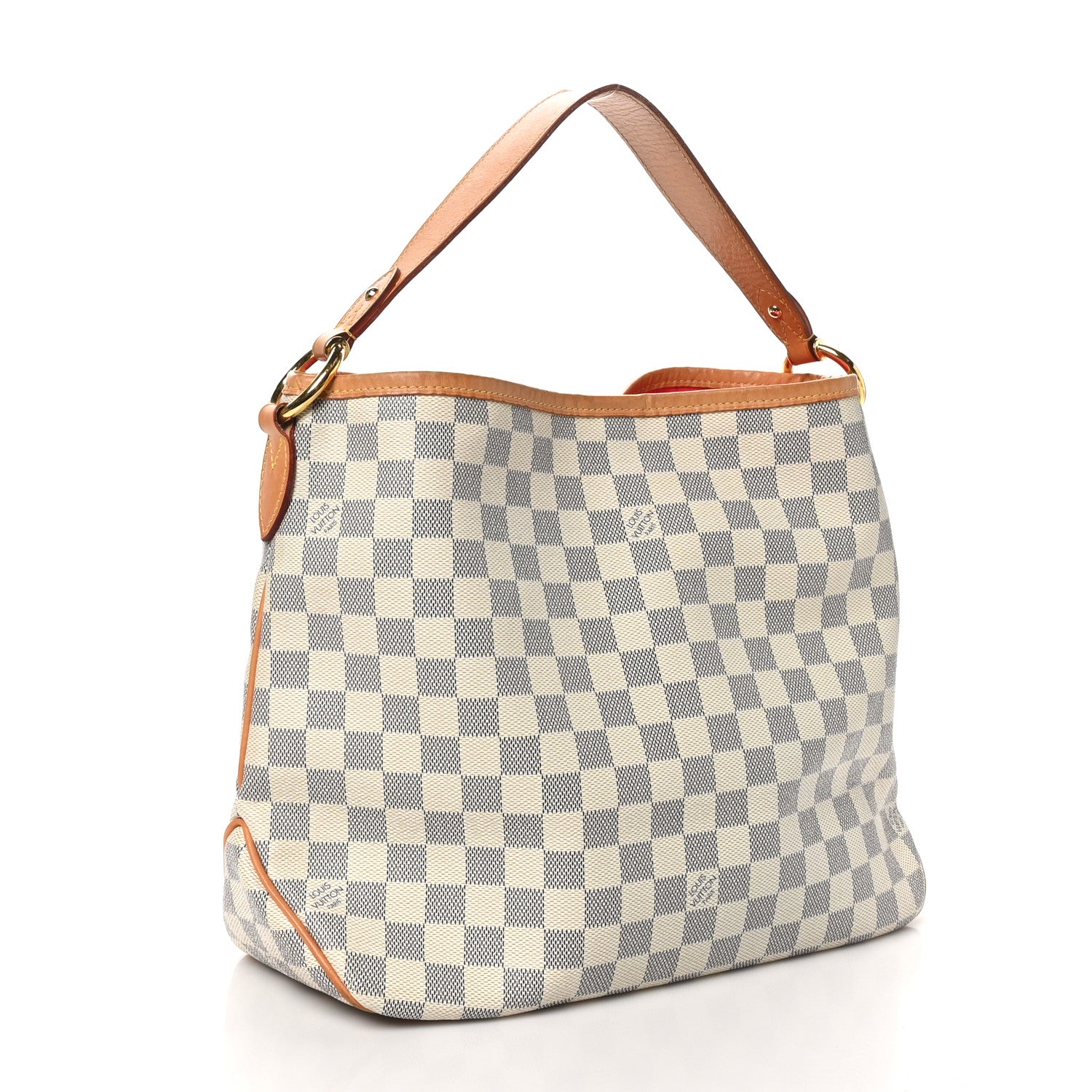 Louis Vuitton Damier Azur Delightful PM Pink 3 of 9