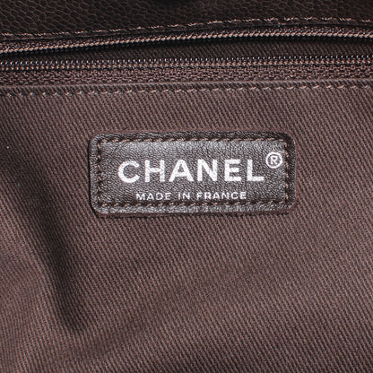 Chanel Caviar Timeless Shoulder Bag Brown 6 of 7