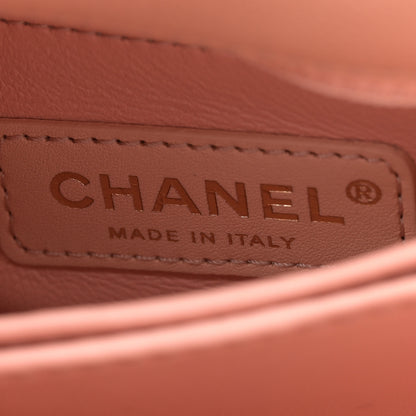 Chanel Caviar Quilted Extra Mini Coco Handle Flap Light Pink 6 of 10