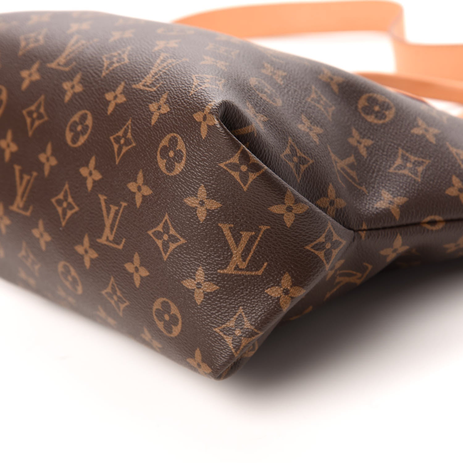 Louis Vuitton Monogram Flower Zipped Tote MM Beige 9 of 11