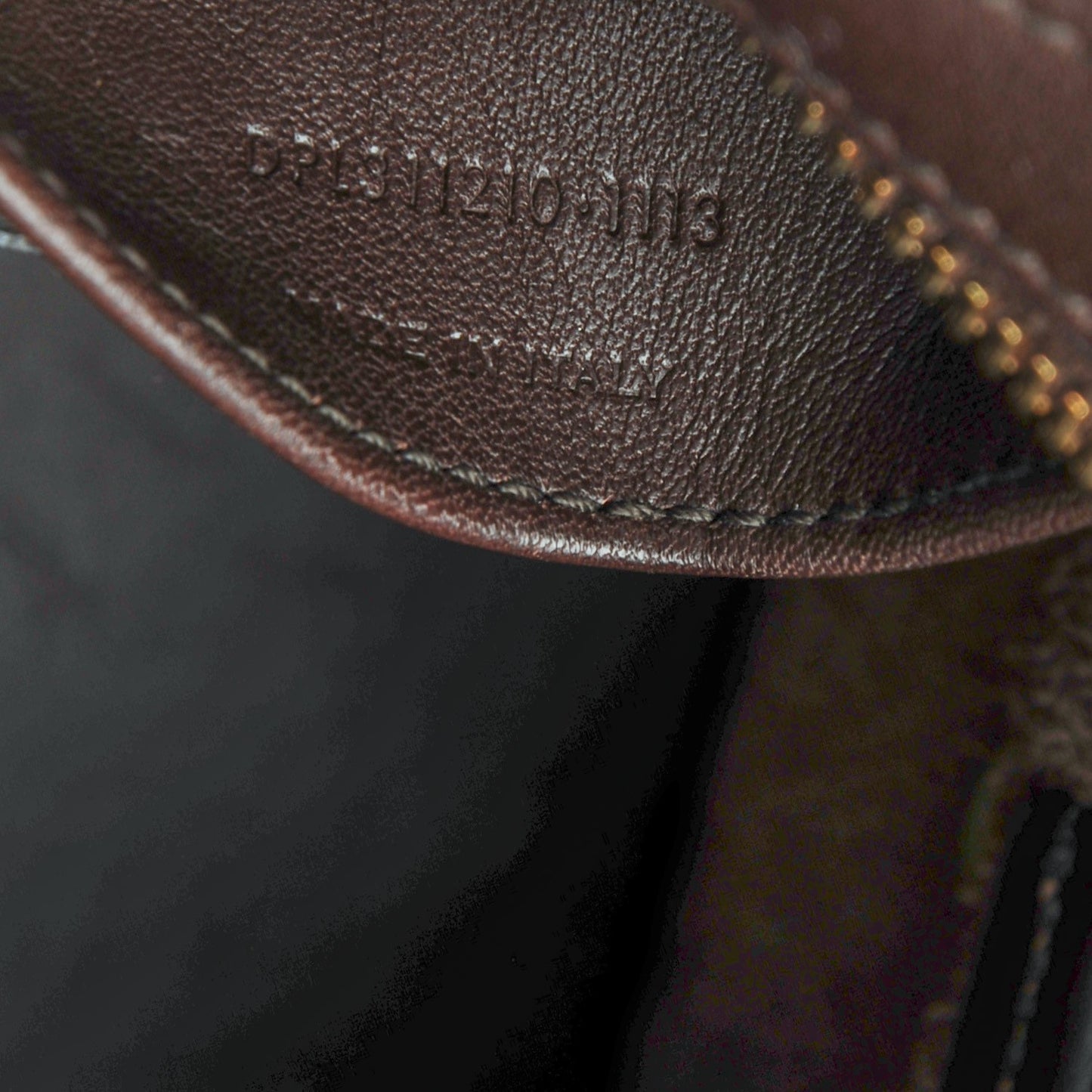 Calfskin Small Classic Y Cabas Brown