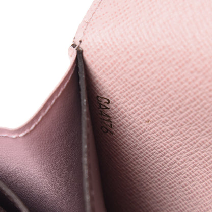 Louis Vuitton Monogram Emilie Wallet Rose Ballerine 7 of 9