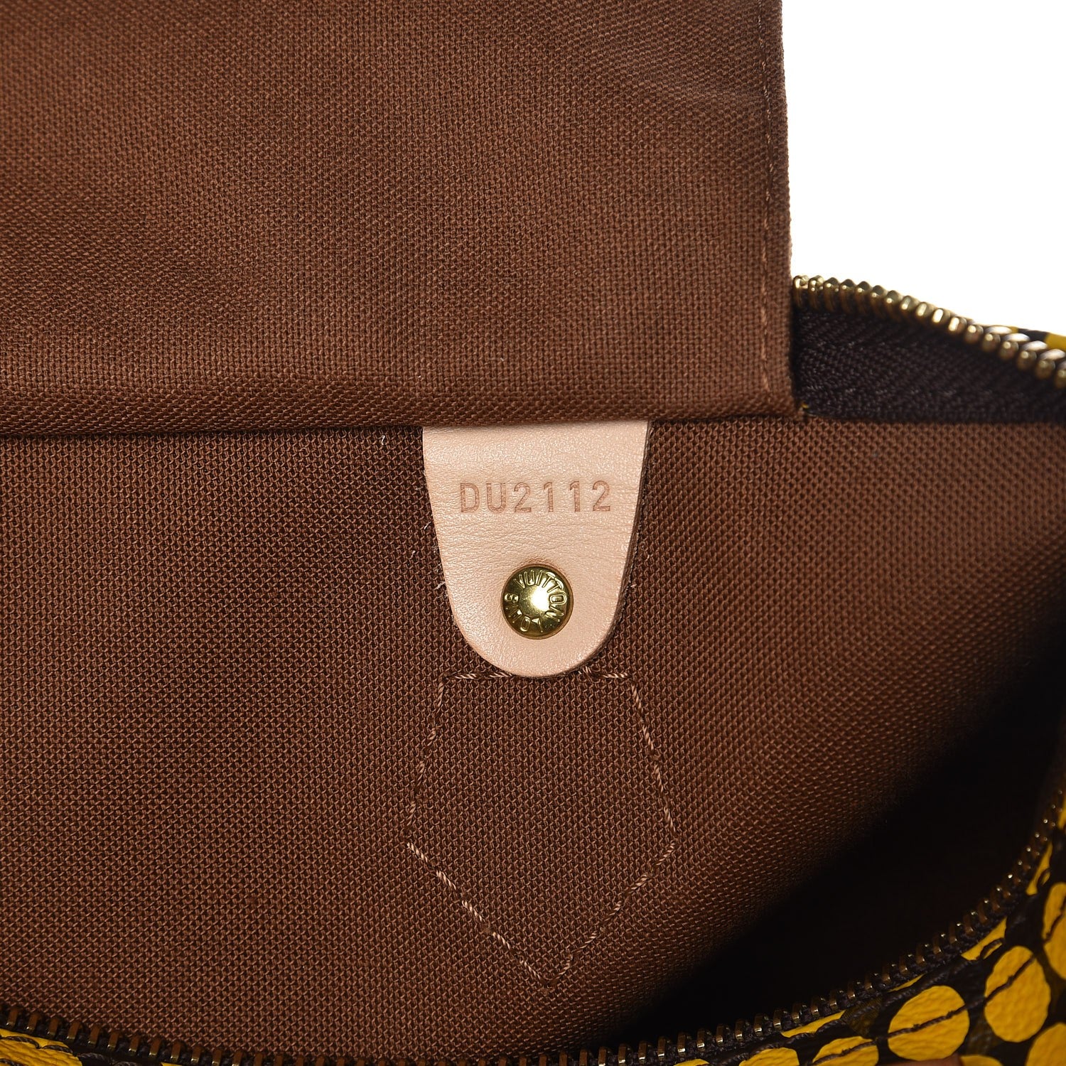 Louis Vuitton Monogram Kusama Town Speedy 30 Yellow 8 of 12